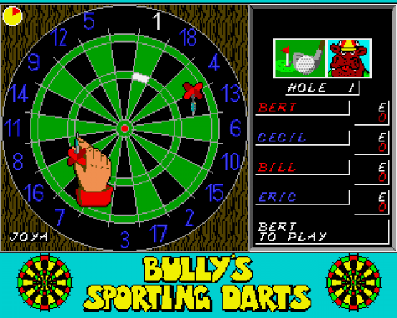 Bully's Sporting Darts Screenshot 5 (Amiga 500)