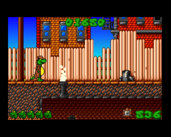 Dinosaur Detective Agency Screenshot 6 (Amiga 500)