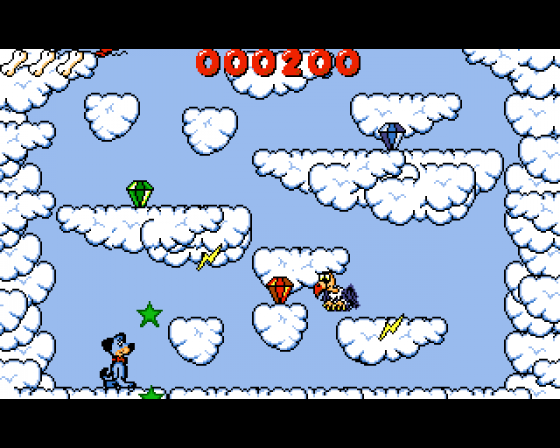 Huckleberry Hound in Hollywood Capers Screenshot 7 (Amiga 500)