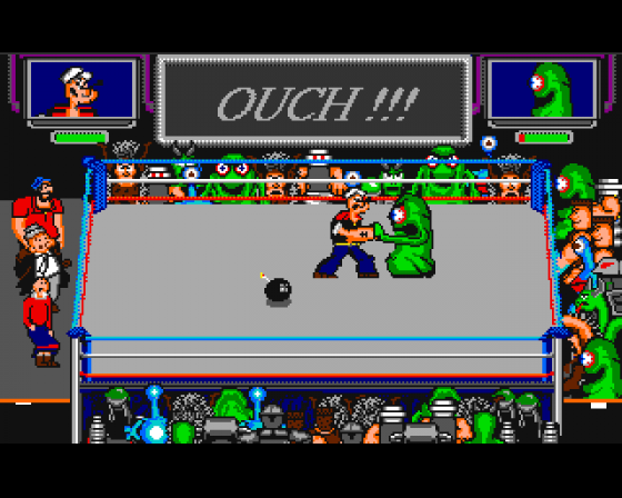 Popeye 3: WrestleCrazy Screenshot 1 (Amiga 500)