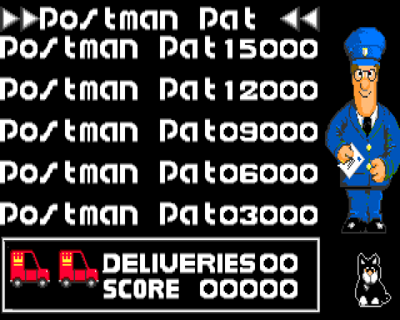 Postman Pat Screenshot 8 (Amiga 500)