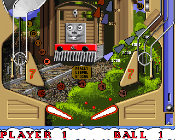 Thomas the Tank Engine's Pinball Screenshot 5 (Amiga 500)