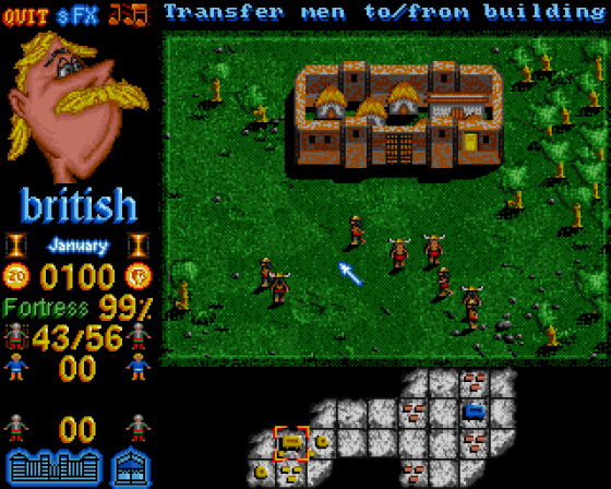 Conquest Screenshot 6 (Amiga 500)