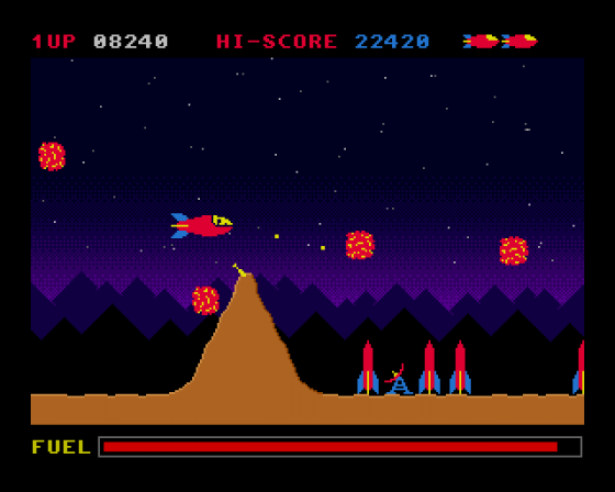 Scramble Screenshot 6 (Amiga 500)