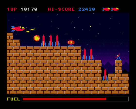 Scramble Screenshot 7 (Amiga 500)