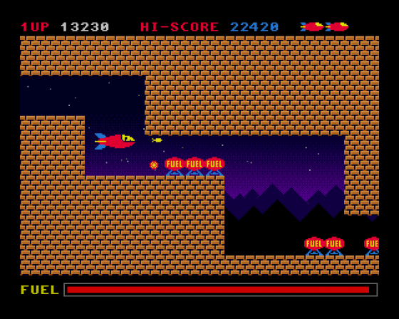 Scramble Screenshot 8 (Amiga 500)