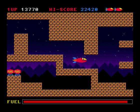 Scramble Screenshot 9 (Amiga 500)