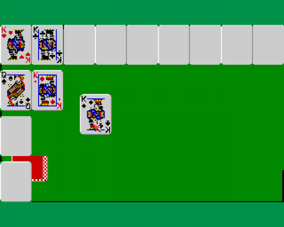 Solitaire Screenshot 5 (Amiga 500)