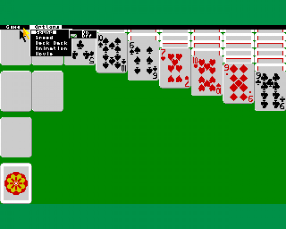 Solitaire Screenshot 6 (Amiga 500)