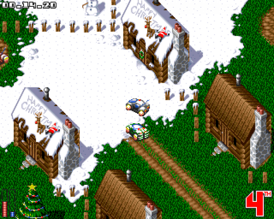 ATR: All Terrain Racing Christmas Demo Screenshot 9 (Amiga 500)