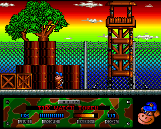 Charlie Chimp and the Great Escape Screenshot 6 (Amiga 500)