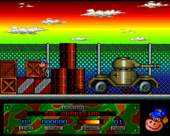 Charlie Chimp and the Great Escape Screenshot 7 (Amiga 500)