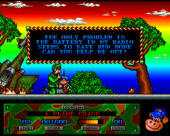 Charlie Chimp and the Great Escape Screenshot 12 (Amiga 500)