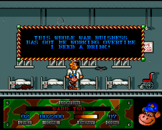 Charlie Chimp and the Great Escape Screenshot 16 (Amiga 500)