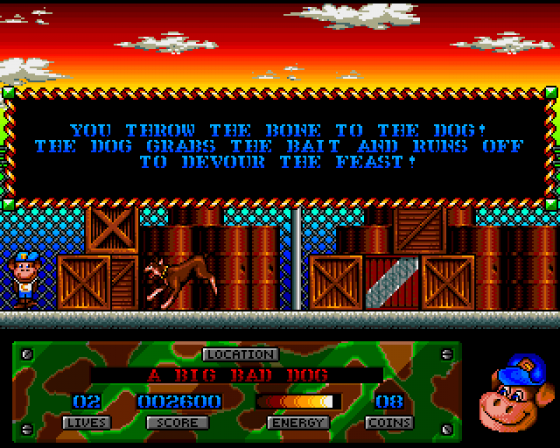 Charlie Chimp and the Great Escape Screenshot 18 (Amiga 500)