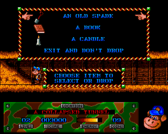 Charlie Chimp and the Great Escape Screenshot 19 (Amiga 500)