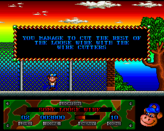 Charlie Chimp and the Great Escape Screenshot 23 (Amiga 500)