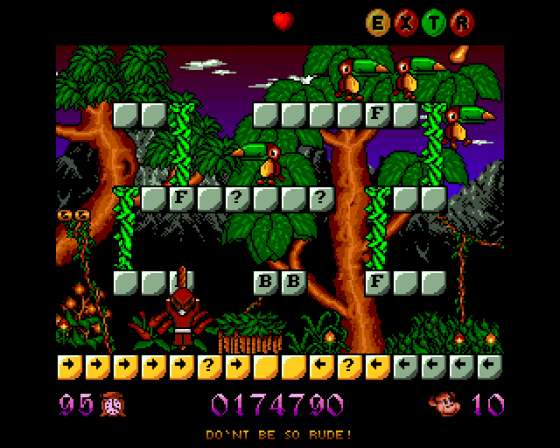 Charlie Chimp: Special Edition '97 Screenshot 5 (Amiga 500)