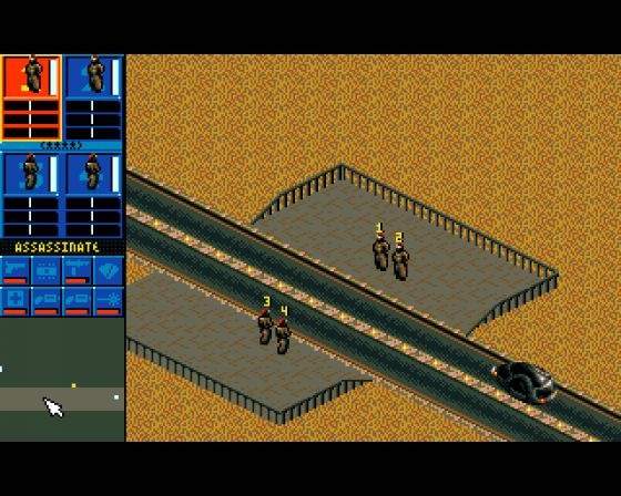 Syndicate: American Revolt Mission Disk Screenshot 5 (Amiga 500)