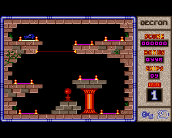 Decton Screenshot 1 (Amiga 500)