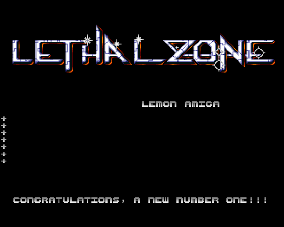 Lethal Zone Screenshot 14 (Amiga 500)