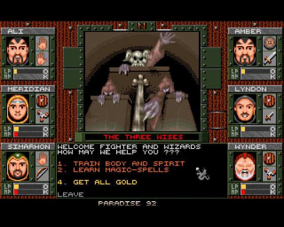 Dungeons of Avalon Screenshot 7 (Amiga 500)