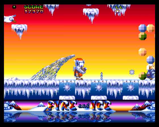 Fire and Ice Christmas Special Edition Screenshot 6 (Amiga 500)