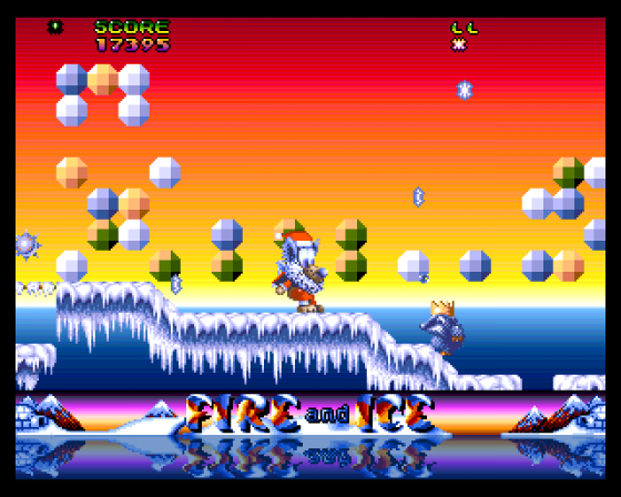 Fire and Ice Christmas Special Edition Screenshot 7 (Amiga 500)
