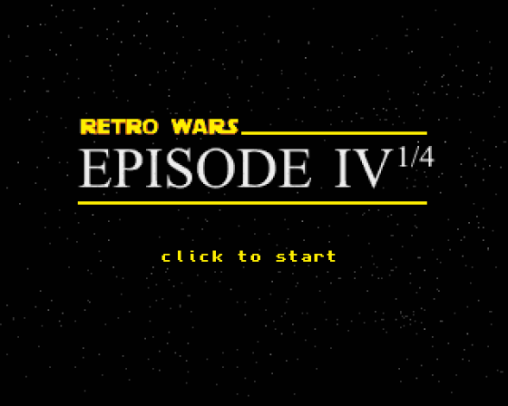 Retro Wars: Episode IV 1/4
