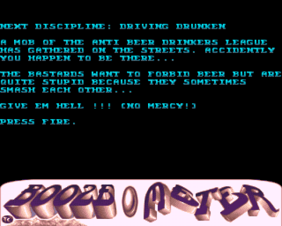 Booze-o-Meter Screenshot 7 (Amiga 500)