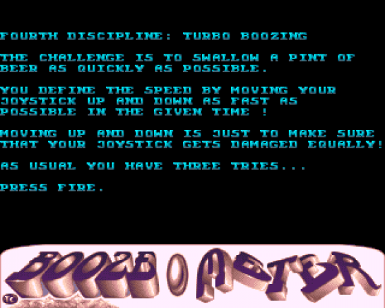 Booze-o-Meter Screenshot 9 (Amiga 500)