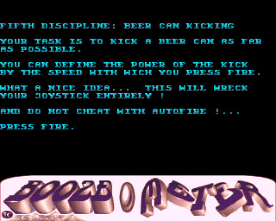 Booze-o-Meter Screenshot 11 (Amiga 500)