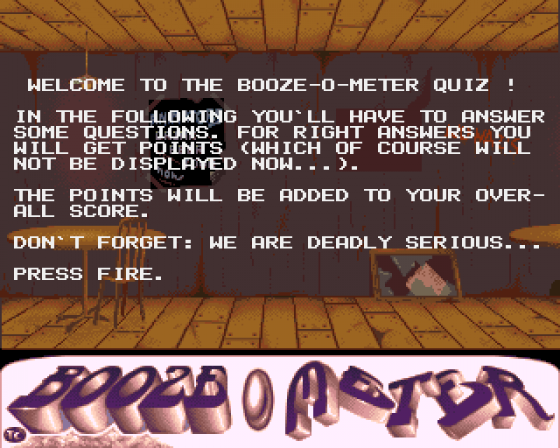 Booze-o-Meter Screenshot 14 (Amiga 500)