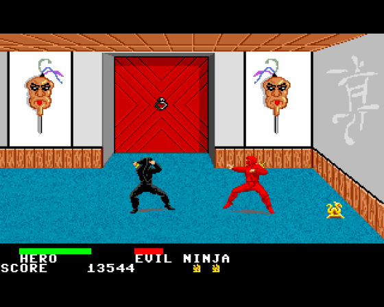 Ninja Mission Screenshot 8 (Amiga 500)