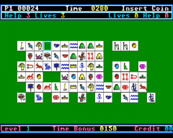Pharaohs Match Screenshot 5 (Amiga 500)