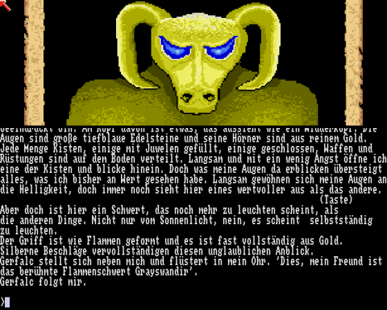 Hellowoon: Das Geheimnis des Zauberstabs Screenshot 5 (Amiga 500)