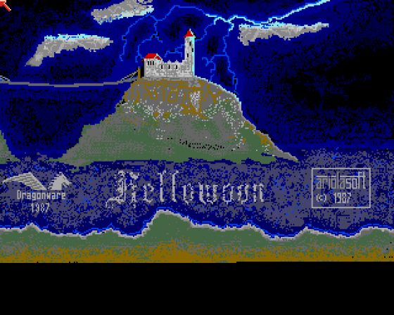 Hellowoon: Das Geheimnis des Zauberstabs Screenshot 7 (Amiga 500)