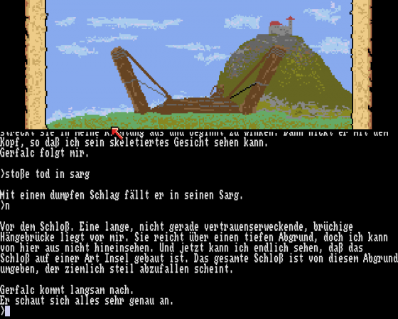 Hellowoon: Das Geheimnis des Zauberstabs Screenshot 8 (Amiga 500)