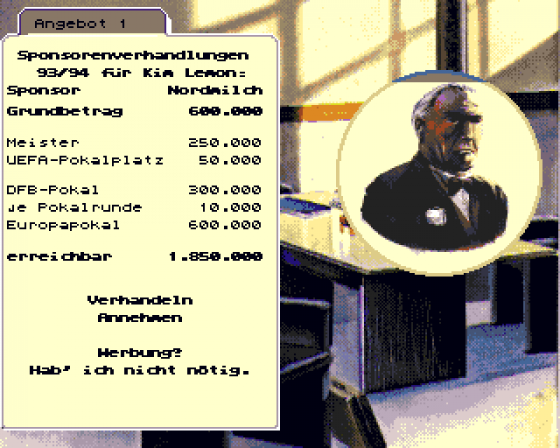 Anstoss Screenshot 6 (Amiga 500)