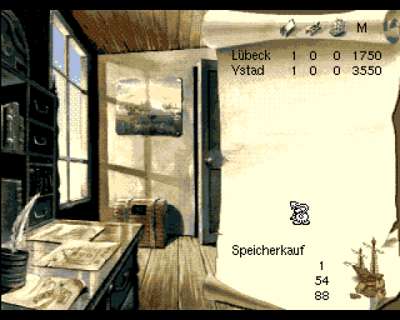 Hanse: Die Expedition Screenshot 6 (Amiga 500)