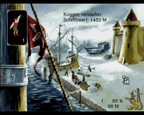 Hanse: Die Expedition Screenshot 7 (Amiga 500)