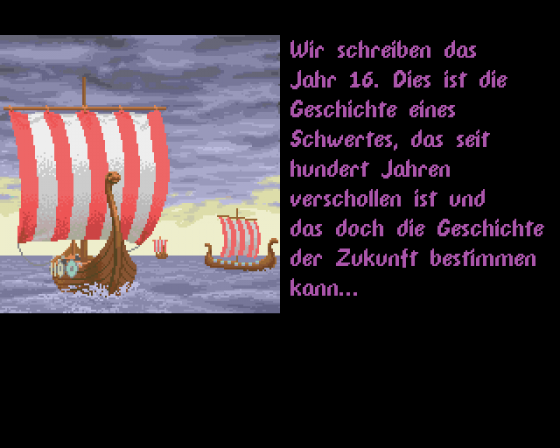 Schwarze Auge, Das: Die Schicksalsklinge Screenshot 5 (Amiga 500)