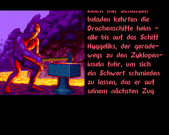 Schwarze Auge, Das: Die Schicksalsklinge Screenshot 7 (Amiga 500)