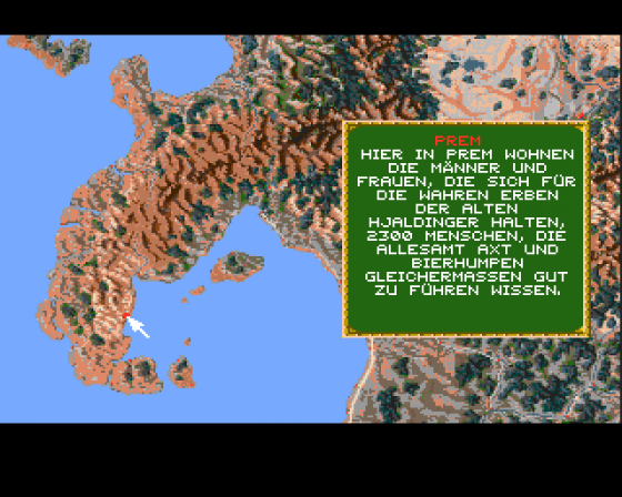 Schwarze Auge, Das: Die Schicksalsklinge Screenshot 28 (Amiga 500)