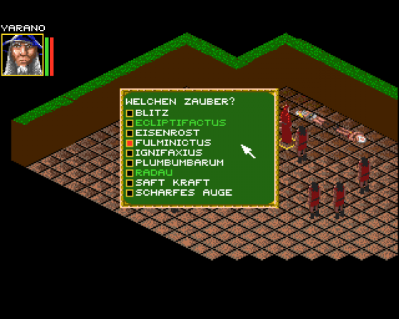 Schwarze Auge, Das: Die Schicksalsklinge Screenshot 38 (Amiga 500)