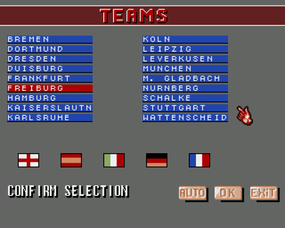 Lothar Matthäus: Die Interaktive Fußballsimulation - Screenshot 9 (Amiga 500)