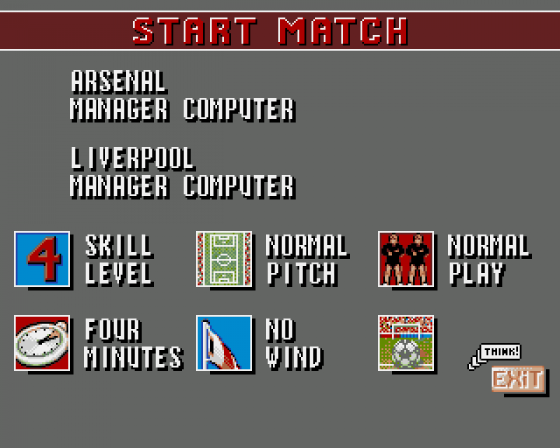 Lothar Matthäus: Die Interaktive Fußballsimulation - Screenshot 10 (Amiga 500)