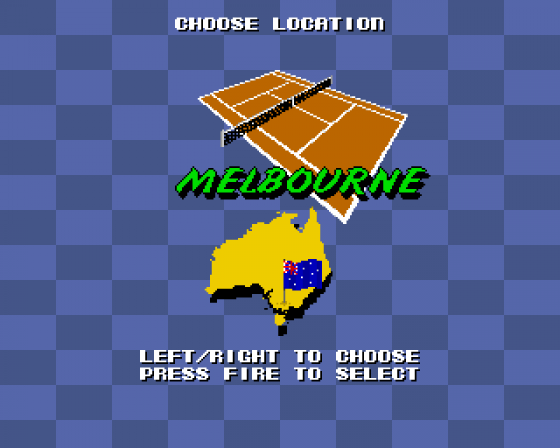 Super Tennis Champs Screenshot 6 (Amiga 500)