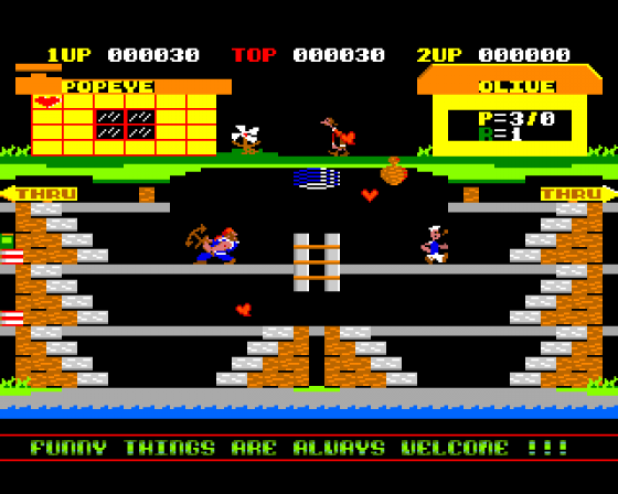 The Real Popeye Screenshot 6 (Amiga 500)