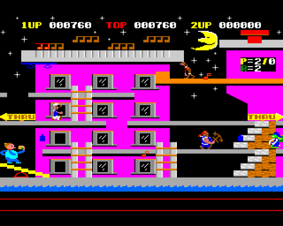 The Real Popeye Screenshot 7 (Amiga 500)